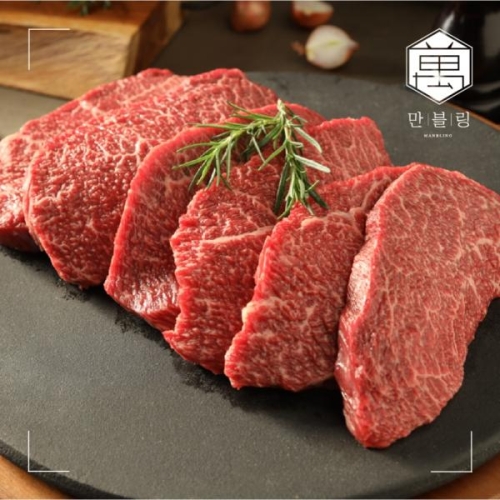 창운 만블링 한우 1++ 스테이크 150g (9개)