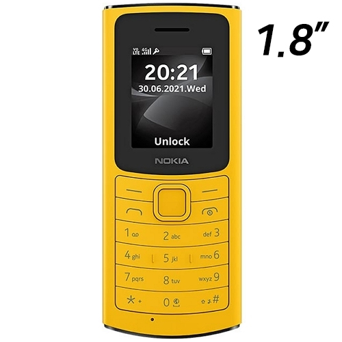 HMD글로벌 노키아 110 LTE 2021 48MB, 자급제 (램128MB,해외구매)_이미지