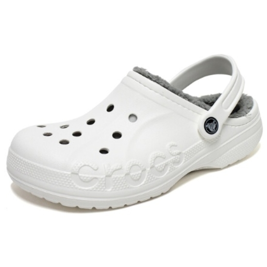 크록스 바야 라인드 클로그 205969-11H