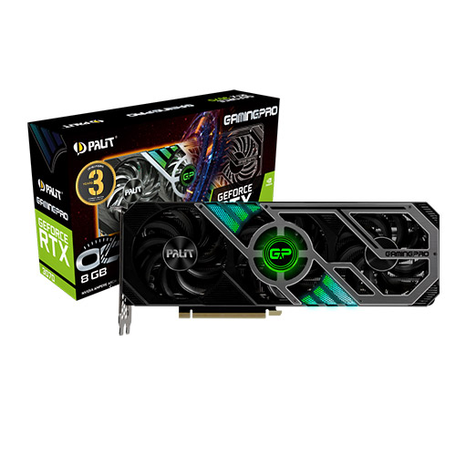 PALIT 지포스 RTX 3070 GAMINGPRO OC D6 8GB