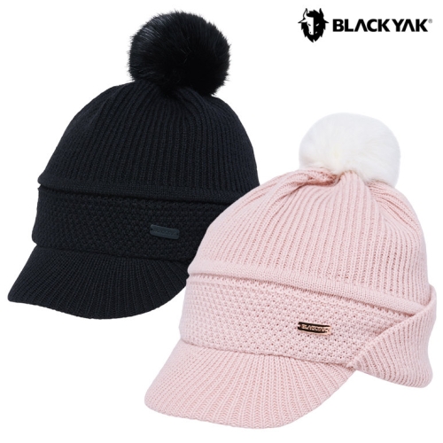 여성 등산 골프 방울모자 겨울 방한 보온 우먼폴딩니트캡 2BYHTF4930