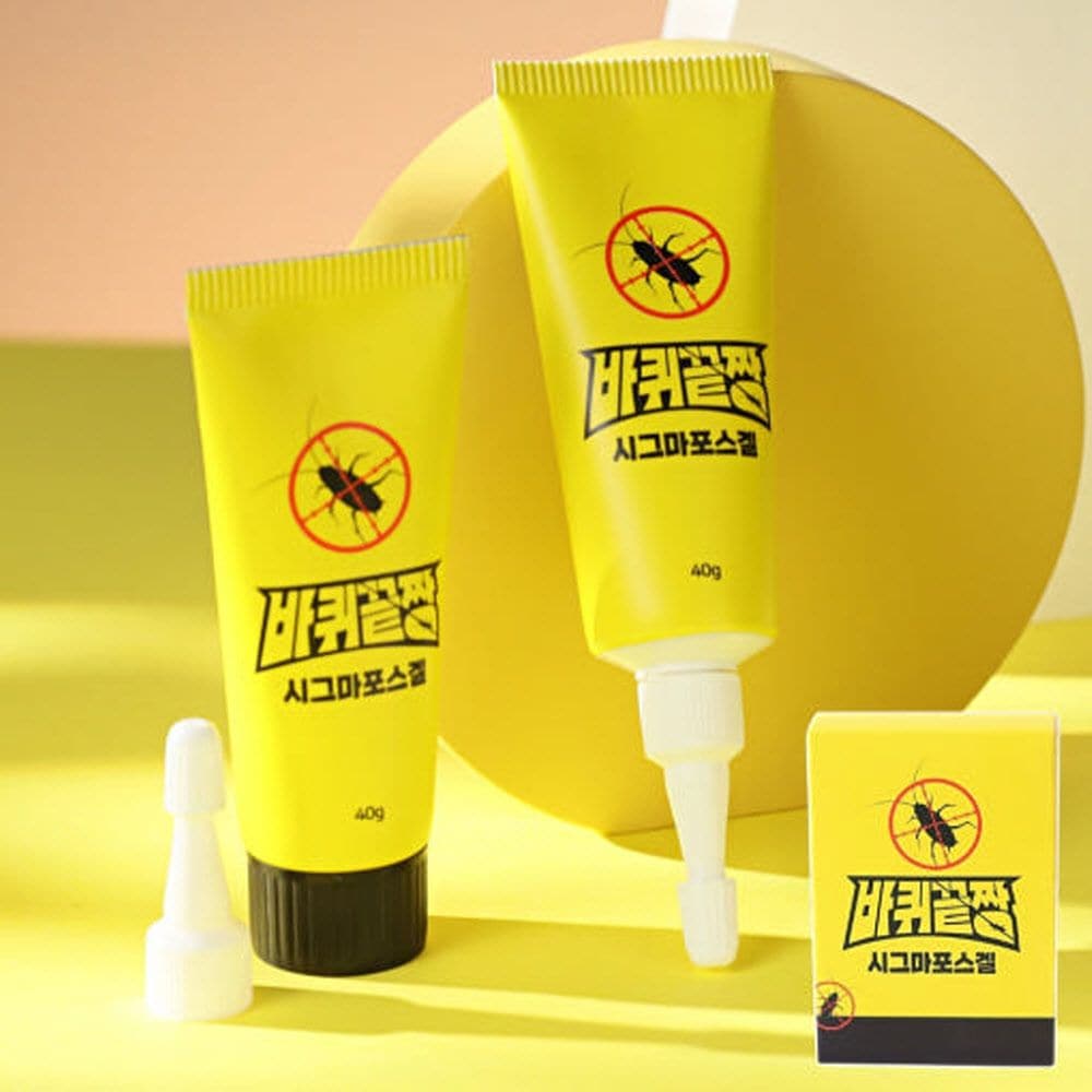  코비마운틴 바퀴끝장 시그마포스겔 40g + 먹이캡 20개 [1세트]
