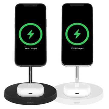 벨킨 부스트업 프로 15W 2in1 맥세이프 무선충전기 WIZ010kr