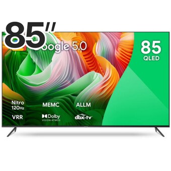 <b>더함</b> 치크 AMG 스마트 85 QLED 120HZ 돌비 AI 구글5.0