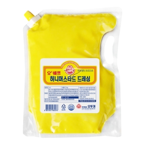 오뚜기 오쉐프 허니머스타드드레싱 2kg (12개)