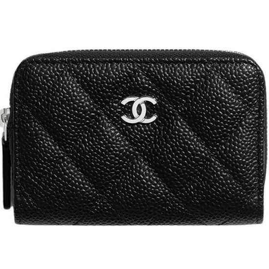 샤넬 캐비어 클래식 지퍼 카드지갑 AP0216 (블랙 은장)이미지입니다. 누르면 해당 게시물로 새창이동합니다.