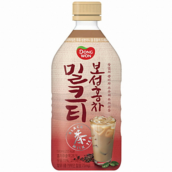 동원F&B 보성홍차 밀크티 500ml (1개)_이미지