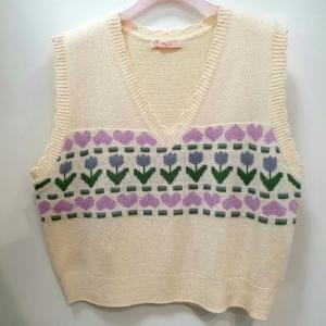 SOOS DP01 툴립하트조끼 S241BVT253_이미지