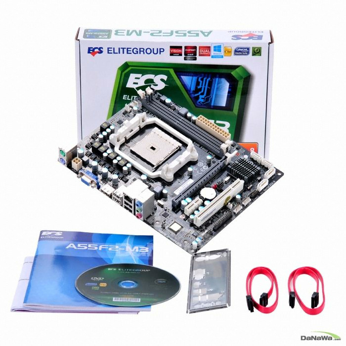 ECS A55F2-M3 + AMD A8 5600K 패키지_이미지