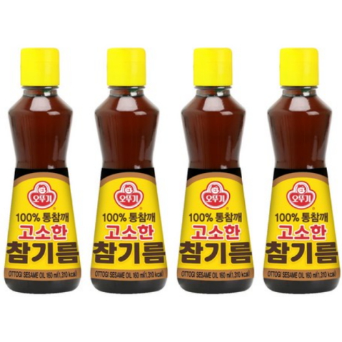 오뚜기 고소한 참기름 160ml