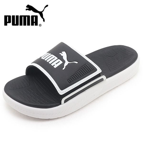 푸마 소프트라이드 슬라이드 382111-01 _블랙