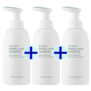 애터미 한방 헤어 샴푸 500ml (3개)_이미지
