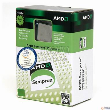 AMD 셈프론 팔레르모 2800+ 64bit 그레이박스