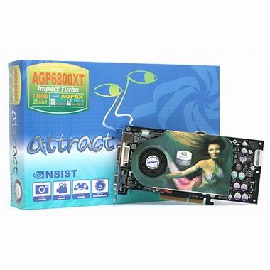 유니텍전자 지포스 6800XT Impact Turbo 128M AGP_이미지