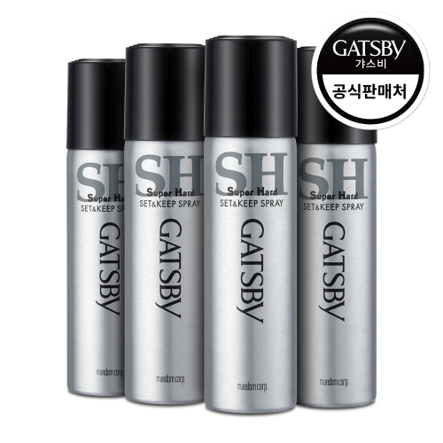 맨담 갸스비 수퍼 하드 셋&킵 스프레이 (핸디타입) 67ml (4개)