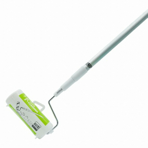 명강산업 사선컷팅 테이프클리너 3단 롱핸들 세트 (본품1개 + 리필1개)