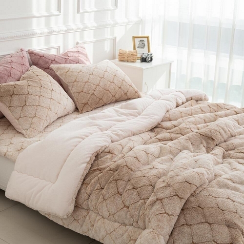 샤이닝홈 마인 벨벳브리즈 극세사 차렵이불 풀세트