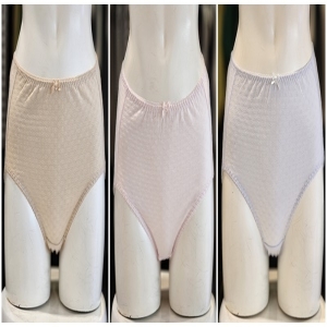 남영비비안 비비안 면폴리 눈꽃 자카드 여성 부인용 팬티_PT7407 (3매)