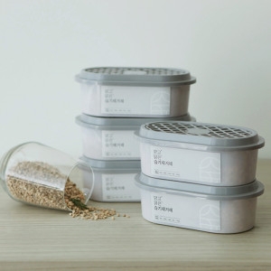 온다숲 천연 정화석 반영구 제습제 10개 제올라이트 냄새 습기제거제 방습제 옷장 서랍 화장실 신발장탈취실리카겔_이미지