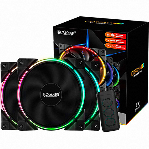 PCCOOLER CORONA 3-in-1 FRGB KIT