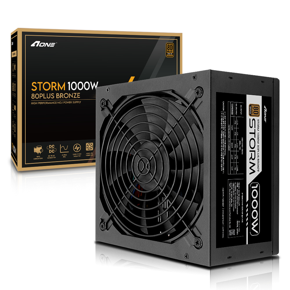 STORM 1000W 80PLUS브론즈