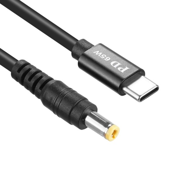 라이트컴 COMS IH890 Type C to DC 55x25 전원 케이블