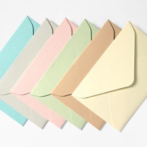 투영 파스텔 미니 카드봉투 100장