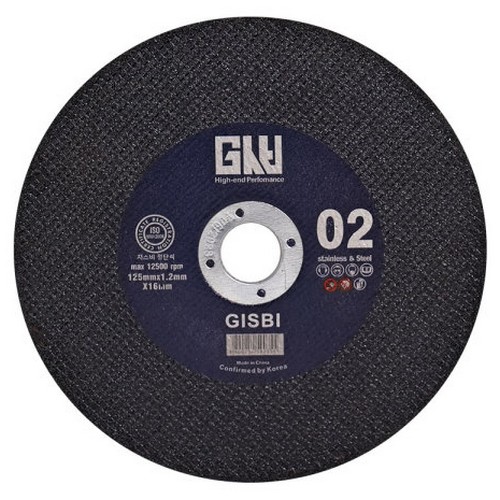 지스비 5인치 절단석 GCD 05C 02 16 (50개)