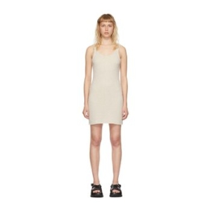 아모멘토 오프 화이트 니트 미니 드레스 AMW05DR Ecru_이미지