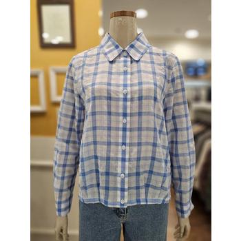 BCBG 세이브존01 아우터형 체크 블라우스 B6B4B423 E48737438_이미지