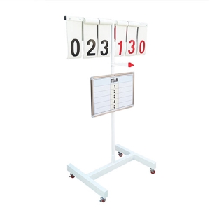  월드 다목적 점수판 WDC-2302 3자리 점수표시 바퀴부착형 이동식 세트별 득점기록용 보드판 부착