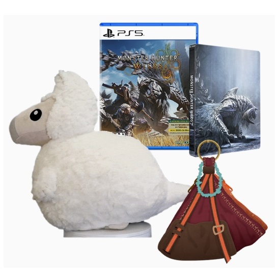  몬스터 헌터 와일즈 한글판 PS5, 한정판/패키지디스크