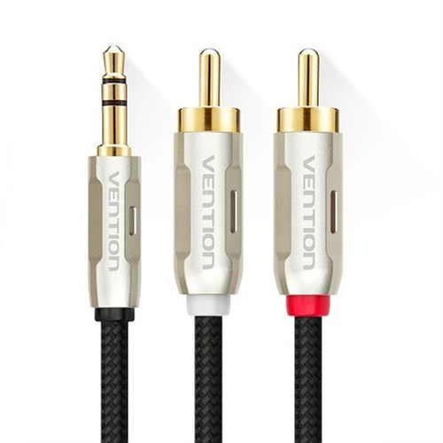 벤션 BCI 3.5mm to 2RCA 케이블 (1m)_이미지