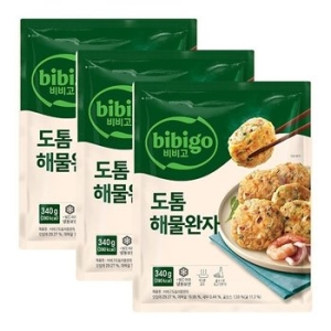 CJ제일제당 비비고 도톰 해물완자 340g (3개)_이미지