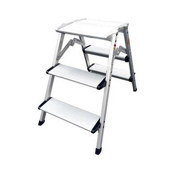 서울금속 광폭발판 사다리 (4단)