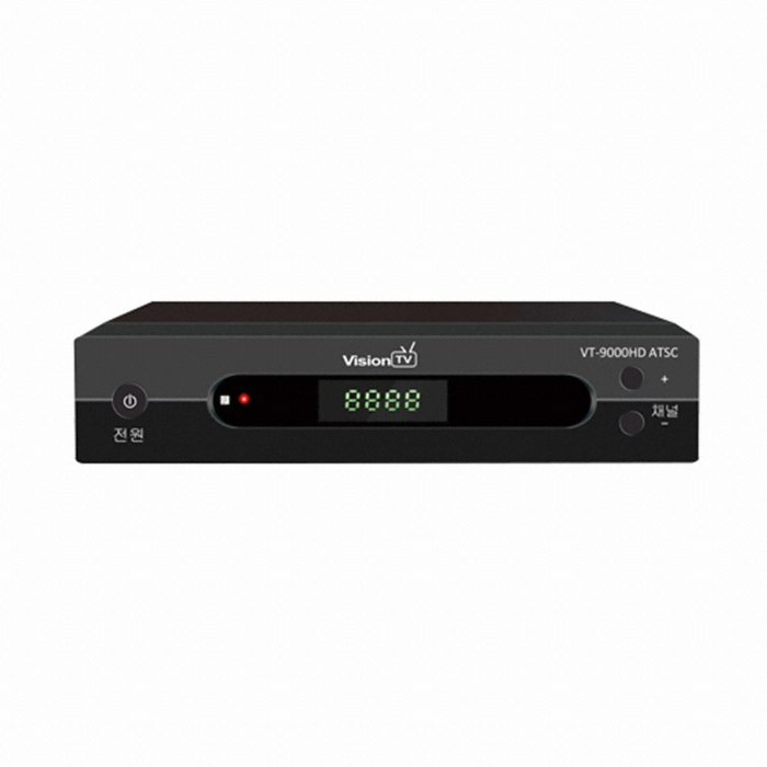 VisionTV 디지털 지상파 수신기 VT-9000HD + 안테나 패키지_이미지