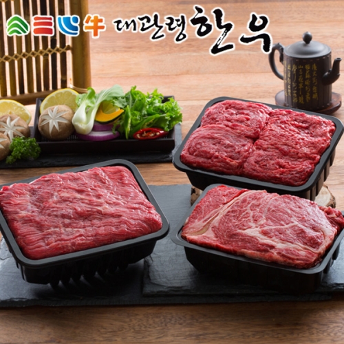 평창영월정선축협 대관령한우 1등급이상 골드플러스3호 1.8kg [1개]