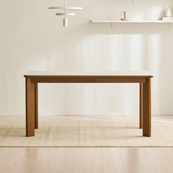 삼익가구 디너문 포세린 통세라믹 원목 <b>식탁</b> 1600