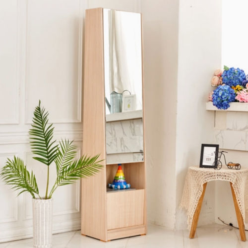 쉬몽가구 미러플러스B 수납 화장대 400