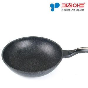 키친아트 첼로 양면마블코팅 궁중팬 (30cm)_이미지