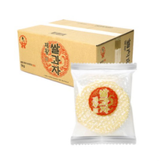 제왕 쌀과자 바삭한맛 1kg (1개)_이미지