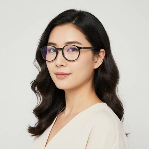 무슈 블랑 안경테 MS-HUBERT 510 라운드 아세테이트 안경 1581831