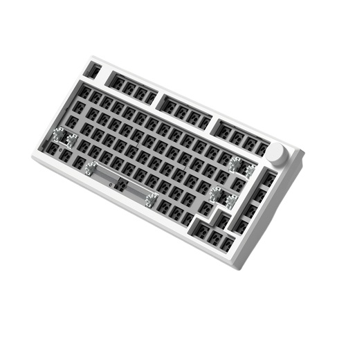 FL-ESPORTS MK750 유무선 기계식 커스텀 베어본 (불투명 화이트)