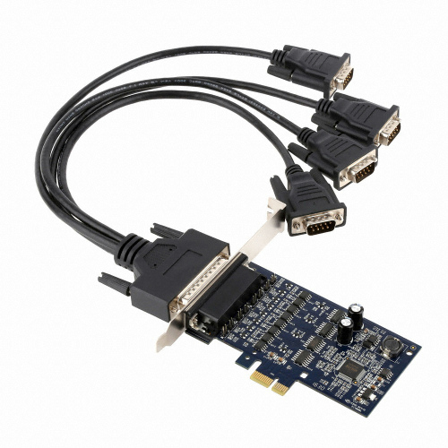 SUNIX 4포트 시리얼 PCIe 카드 (IPC-E3204S-B)_이미지