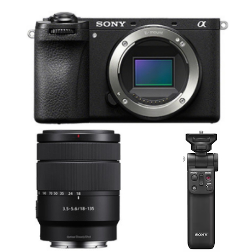SONY 알파 A6700 렌즈세트 (18-135mm F3.5-5.6, 소니 무선슈팅그립)