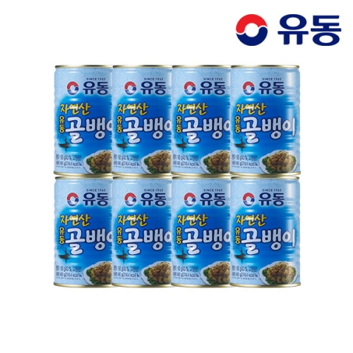 유성물산교역 유동 자연산 골뱅이 400g (8개)