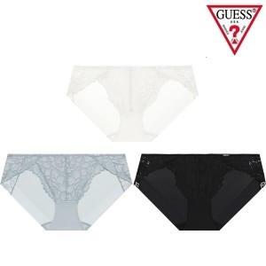 게스언더웨어 게스 언더웨어 레이스 햄라인팬티 3종 GLL1P2P40_이미지