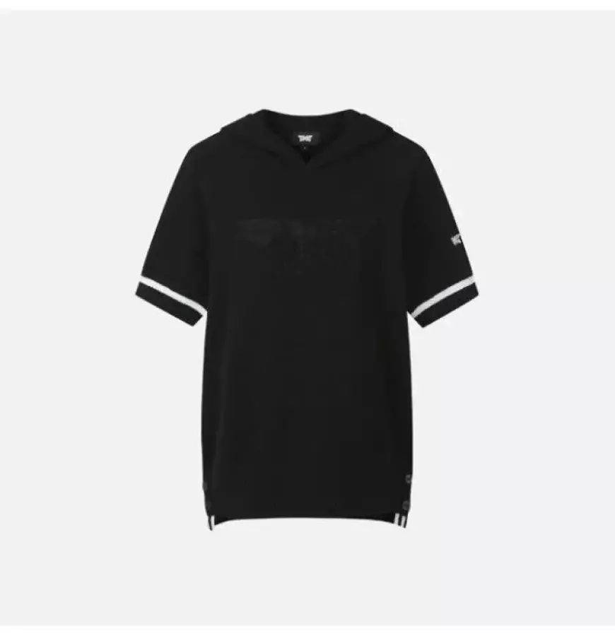 PXG M 골프긴팔티 TQK PHFPW4102-21 여성 후드 숏 슬리브 스웨터