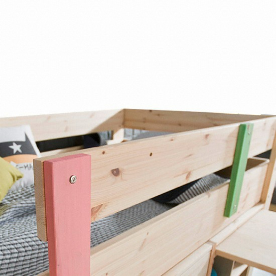 동서가구 이인스 원목 벙커침대 S (매트별도)_이미지