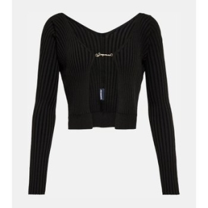 자크뮈스 La Maille Pral Longue 로고 카디건 P00718825